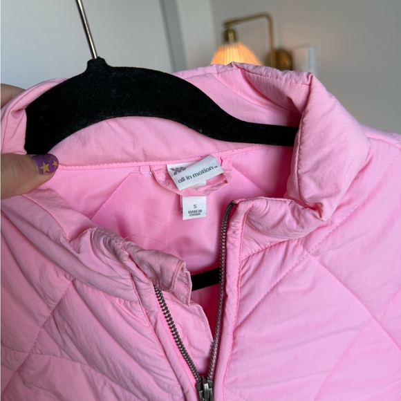 All in Motion Light Pink Quilted Puffer Jacket - Picture 2 of 6
